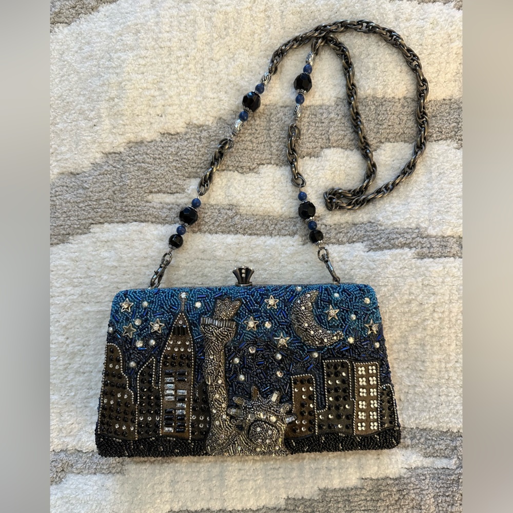 COPY - Mary Frances City Girl Beaded Bag - New York City